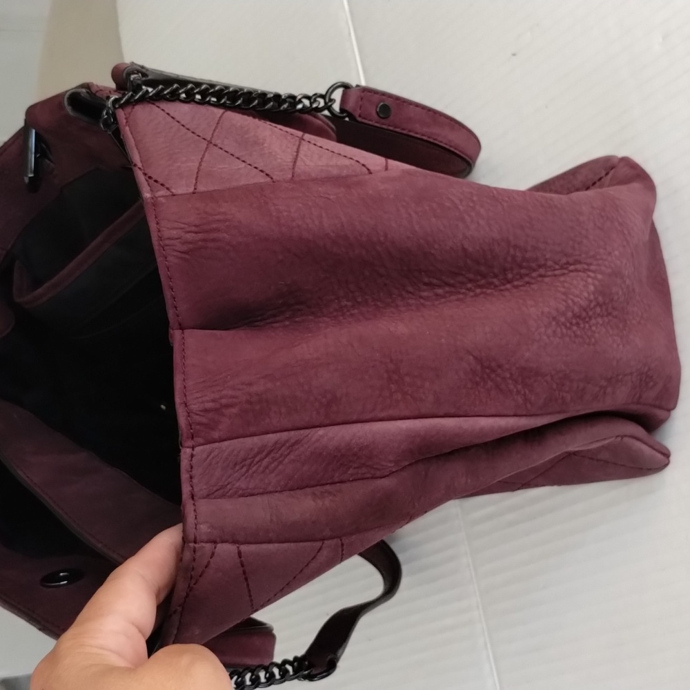 Rebecca Minkoff Burgundy Shoulder Bag - Picture 8 of 16